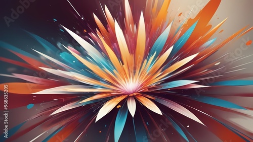 abstract colorful gradient background design wallpaper