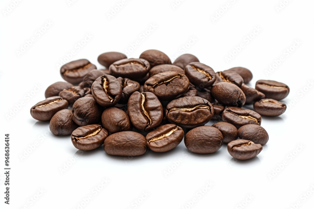A Photo coffee with isolated white background A Photo coffee with isolated white background