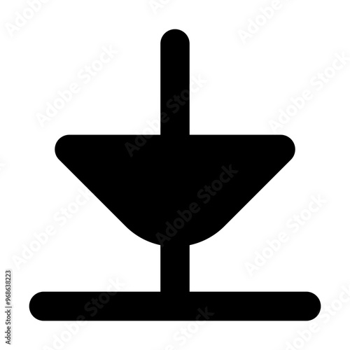 Parabola Icon Filled Style