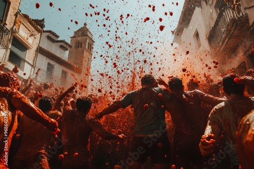 Spanish La Tomatina Festival