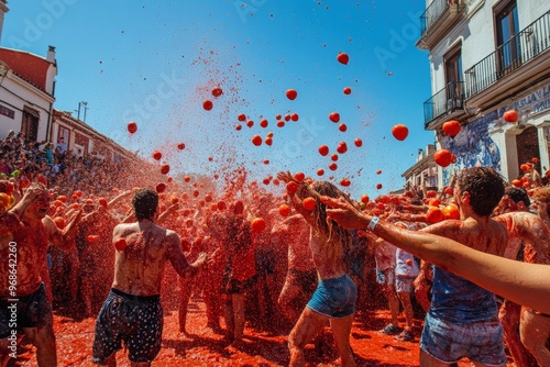 Spanish La Tomatina Festival