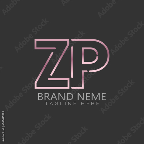 zp logo flat logo business