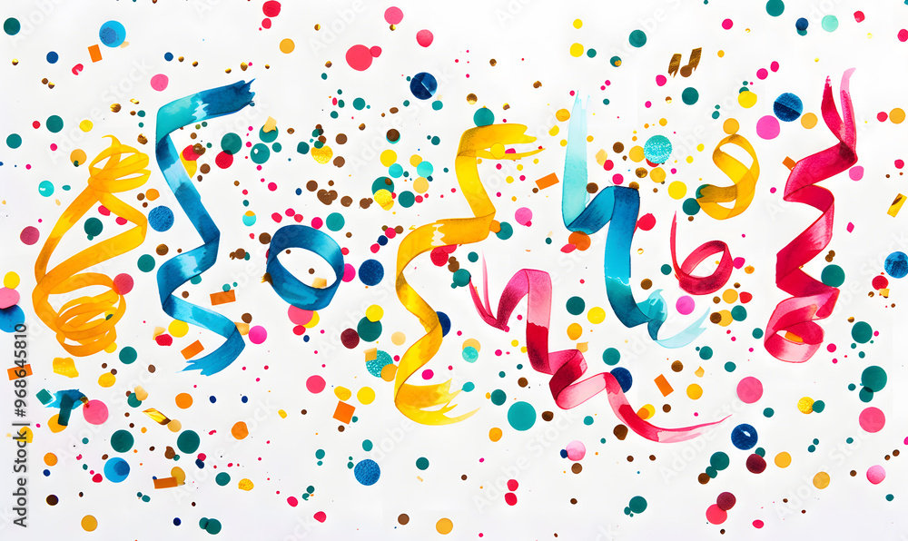 New Year and Christmas card, graphic advertising backgrounds in a doodle 2D illustrator style New Year and Christmas card, graphic advertising backgrounds in a doodle 2D illustrator style
