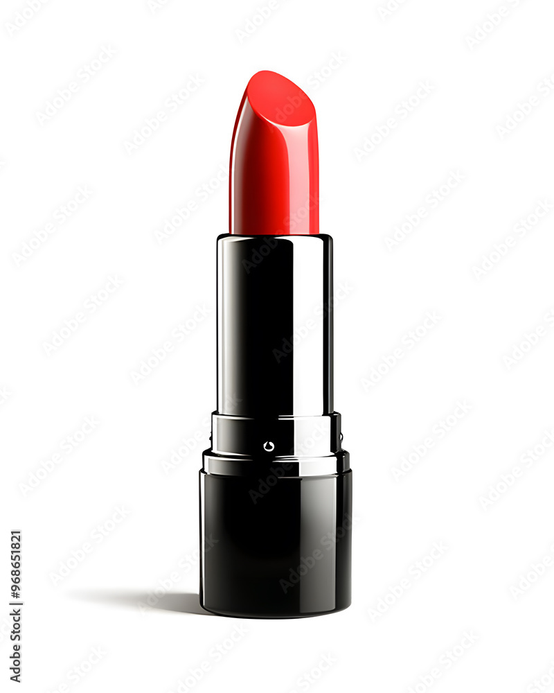 Red lipstick isolated on white background Red lipstick isolated on white background
