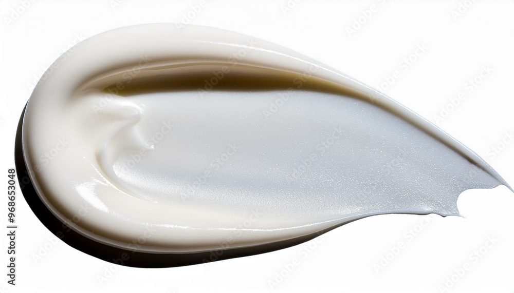Luxurious White Cream Swirls: Textured Smears on a Transparent Background for Skincare Designs Luxurious White Cream Swirls: Textured Smears on a Transparent Background for Skincare Designs