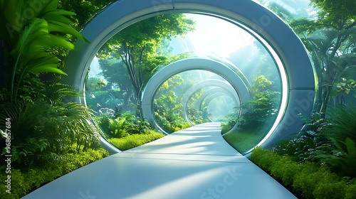 Design firm specializing in creating artificial ecosystems, with advanced biodome architecture to replicate natural environments, offering sustainable habitats for human and non-human life, 