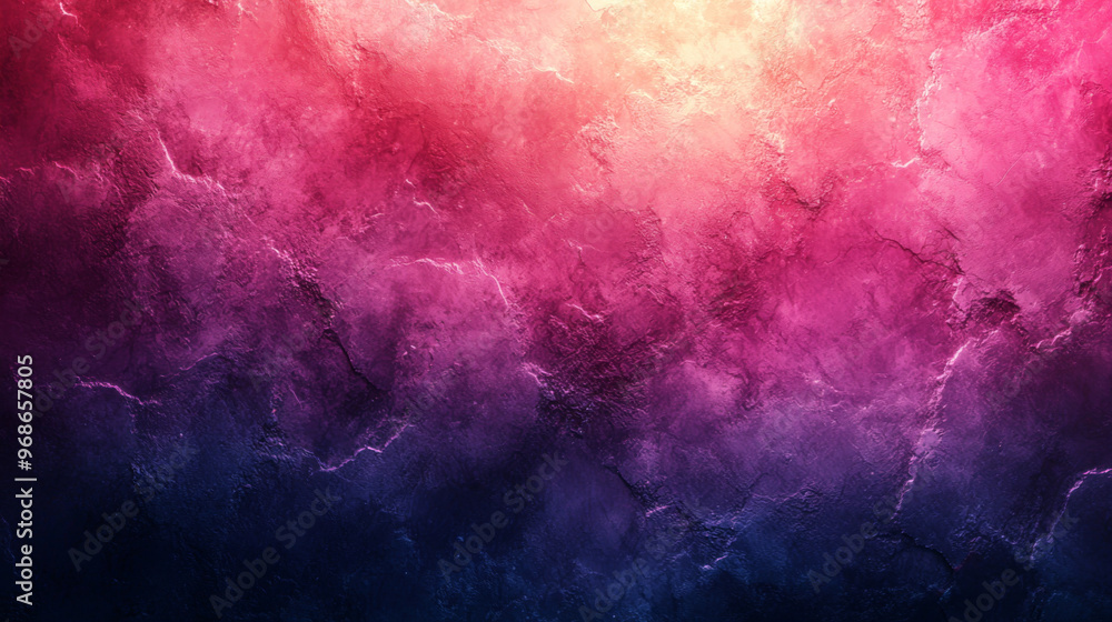 Fototapeta premium Dark Purple Pink Magenta Grainy Gradient Background
