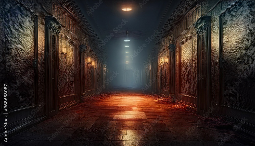 alone in the backrooms liminal space 3d render alone in the backrooms liminal space 3d render