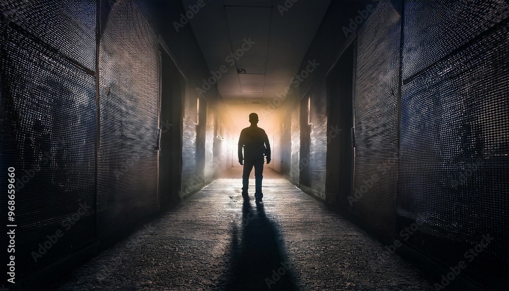 alone in the backrooms liminal space 3d render alone in the backrooms liminal space 3d render