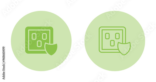 Surge Protector Vector Icon
