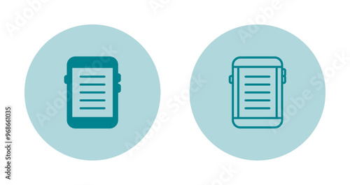 E-reader Vector Icon