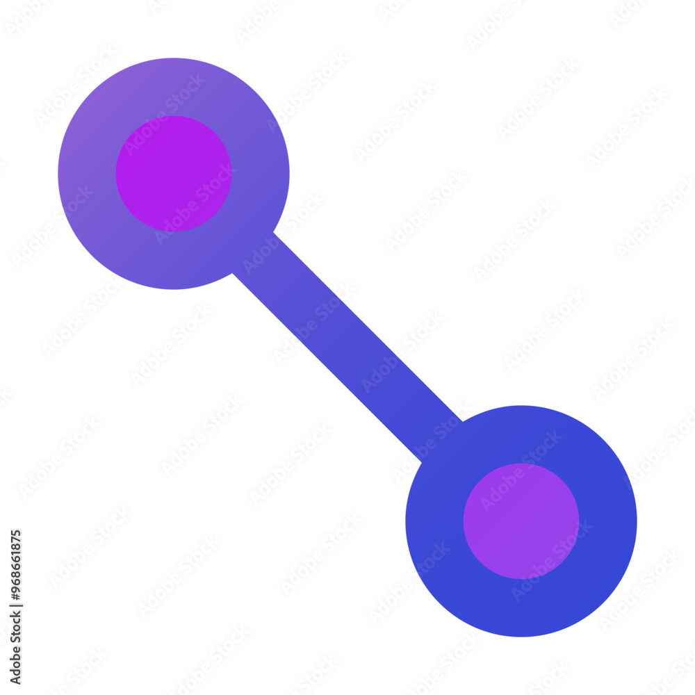 Segment Icon Gradient Filled Two-Tone Style Segment Icon Gradient Filled Two-Tone Style