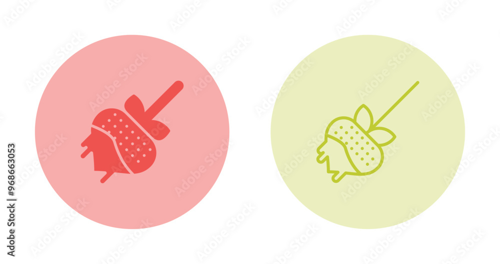 Chocolate fondue Vector Icon Chocolate fondue Vector Icon
