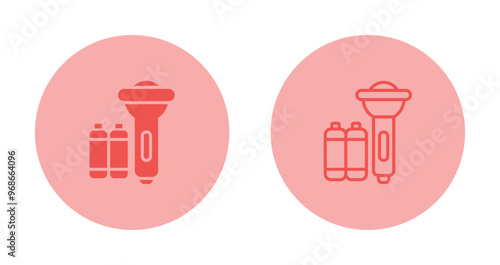 Spare batteries Vector Icon