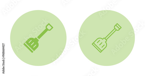 Snow shovel Vector Icon