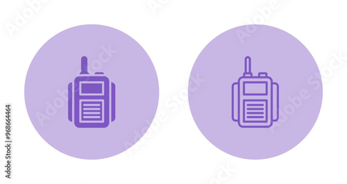 Hand-crank radio Vector Icon
