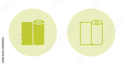Plastic sheeting Vector Icon