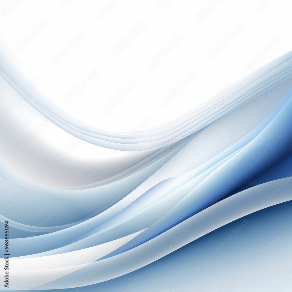 Abstract Blue and White Wave Pattern Abstract Blue and White Wave Pattern