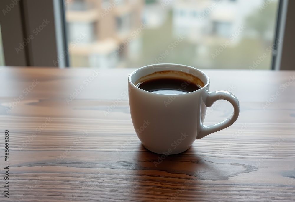 Fototapeta premium cup of coffee on the table