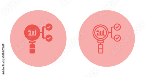 Prescriptive Analytics Vector Icon