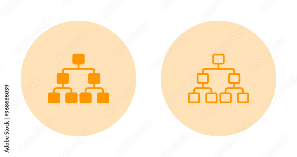 Decision Trees Vector Icon
