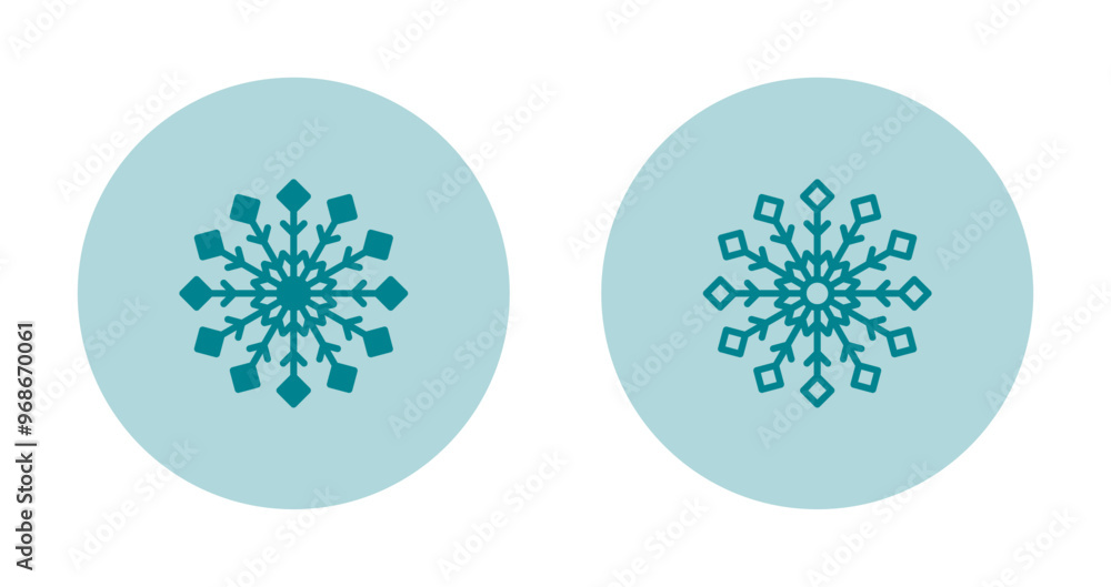 Snowflake Vector Icon Snowflake Vector Icon