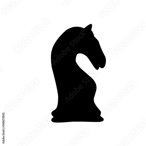 Chess silhouette