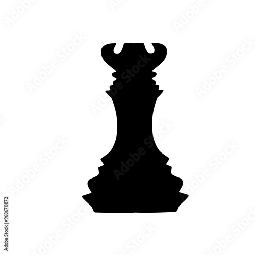 Chess silhouette