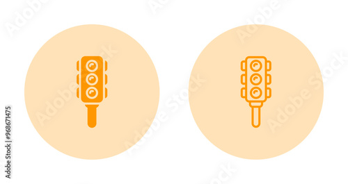 Semaphore Vector Icon