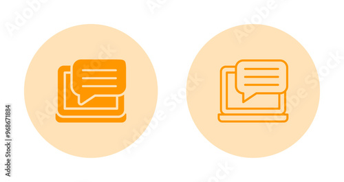 Live Chat Vector Icon