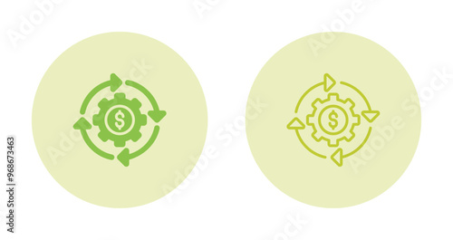 Cost Optimization Vector Icon