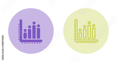 Bar Chart Vector Icon