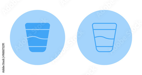Glass Vector Icon