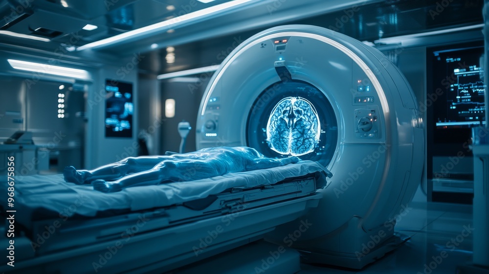 AI-controlled precision medical devices used for non-invasive diagnostics: AI systems performing ultrasounds, MRI scans, and other diagnostics with minimal human input. AI-controlled precision medical devices used for non-invasive diagnostics: AI systems performing ultrasounds, MRI scans, and other diagnostics with minimal human input.