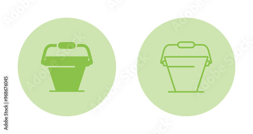 Bucket Vector Icon