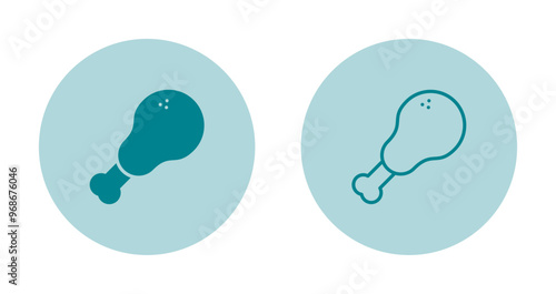 Chicken Vector Icon