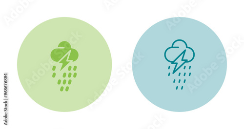 Storm Vector Icon