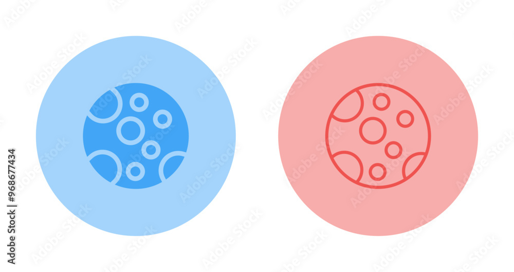 Moon Vector Icon Moon Vector Icon