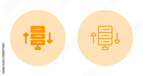 Bandwidth Vector Icon