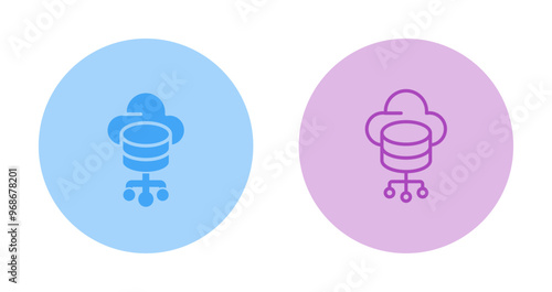 Cloud Storage Vector Icon