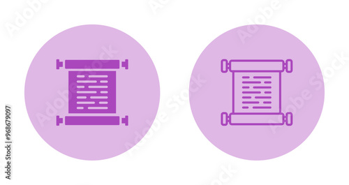 Scroll Vector Icon