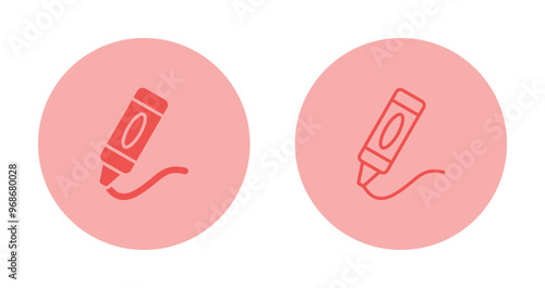 Crayon Vector Icon