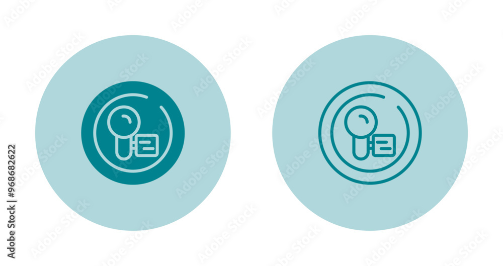 Video Camera Circle Vector Icon Video Camera Circle Vector Icon