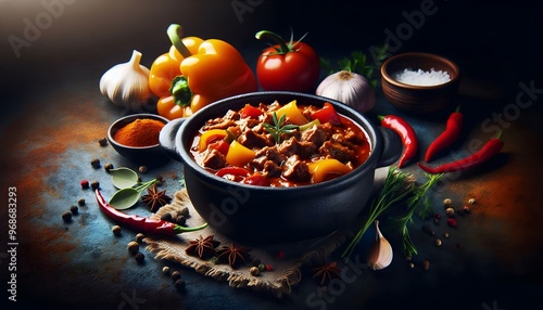 Hungarian Goulash, A Hearty Stew of Tradition photo