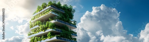 Futuristic Skyscraper with ...