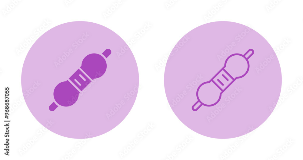 Resistor Vector Icon Resistor Vector Icon