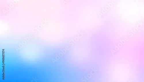 Soft blurred blue and pink gradient background. soft, blurred gradient transitioning from light pink to light blue.