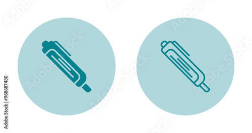 Voltage Detector Pen Vector Icon