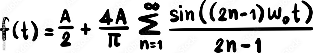waveforms graph physics trigonometric Fourier Series waveforms graph physics trigonometric Fourier Series