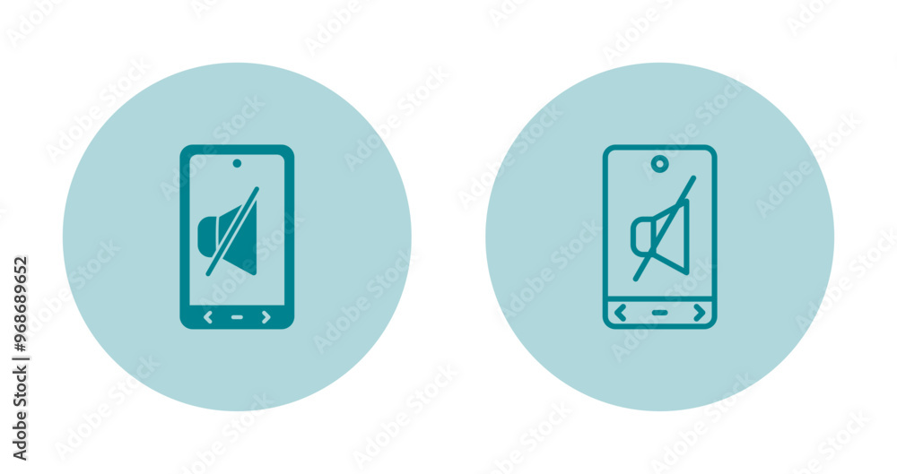 No Volume Vector Icon No Volume Vector Icon